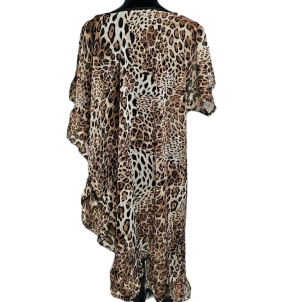 Leopard Swimsuit Cover-Up - Picture 4 of 6